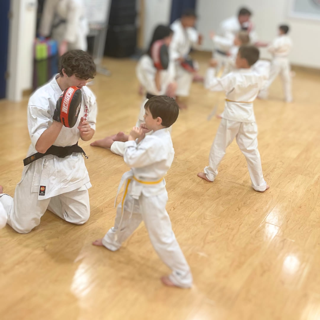 Kids karate ages 4–6 at Magnus Karate